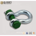 US Type g2130 Green Pin Anchor Shackle/Bow Shackle